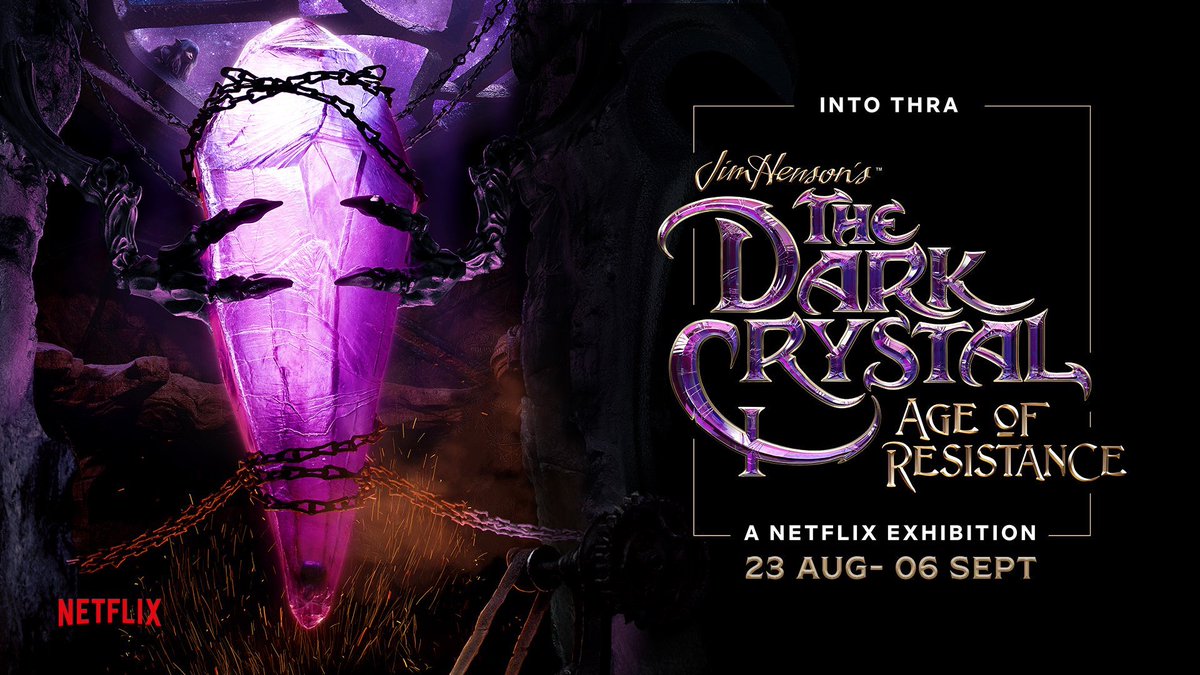 MCMComicCon's tweet image. Transport yourself into the behind the scenes world of Thra, with free tickets to @NetflixUK's  Dark Crystal exhibition at the BFI London!

August: bit.ly/2XUtkd9
September: bit.ly/2XLokN1
Bank Holiday Screening and Q&amp;amp;A with Louise Gold: bit.ly/30FC34P