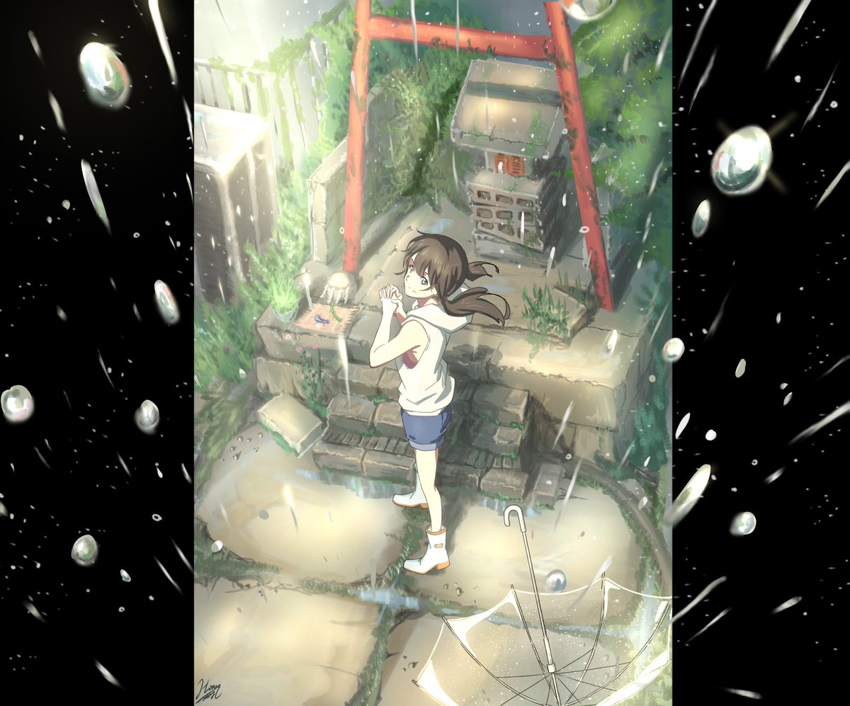 ホネほね در توییتر この間初めてpixivに絵をあげたんだけど その 天気の子 のイラストがランキングにのったらしい 嬉しいな ホネほね در توییتر この間初めてpixivに絵をあげたんだけど その 天気の子 のイラストがランキングにのったらしい 嬉しいな