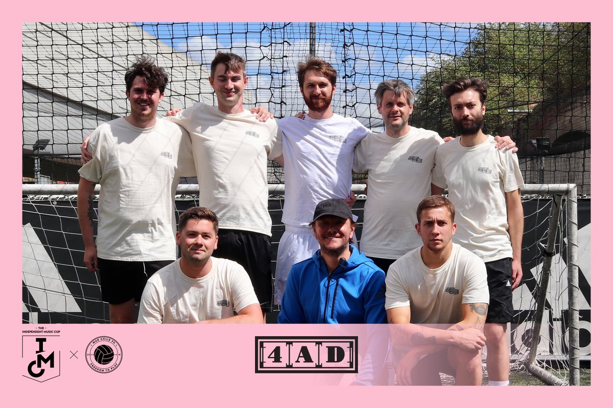 4AD_Official's tweet image. We are excited to take part in the @IndieMusicCup raising funds for @WarChildUK 🖤All our support on the day will help children affected by war and #WarChildFC ⚽
Click for info &amp;amp; tickets: facebook.com/events/4521636…