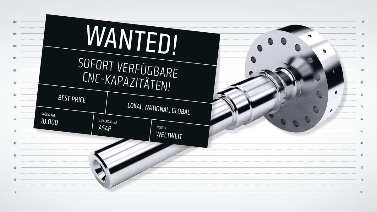 Als ORDERFOX.com Mitglied haben Sie Zugriff auf zigtausende CNC-Profis mit sofort verfügbaren Kapazitäten. Wählen Sie einfach und schnell den für Sie passenden CNC-Fertiger – lokal, national oder global. Jetzt kostenlos testen. #orderfox #cnc #cncworld #einkauf