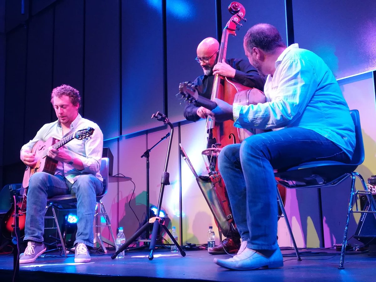 Mike Green (@mikegreenbass) on Twitter photo Absolute pleasure playing with <a href="/AdrienMoignard/">Adrien Moignard</a> & #MatthieuChatelian after watching them for years on YouTube thanks to Conor French!
#mikegreenbass #doublebass #jazzdoublebassist #jazz #gypsyjazz #gypsyguitar #guitar #liverpoolphilharmonic #liverpool #djangoreinhardt #livemusic Absolute pleasure playing with <a href="/AdrienMoignard/">Adrien Moignard</a> & #MatthieuChatelian after watching them for years on YouTube thanks to Conor French!
#mikegreenbass #doublebass #jazzdoublebassist #jazz #gypsyjazz #gypsyguitar #guitar #liverpoolphilharmonic #liverpool #djangoreinhardt #livemusic