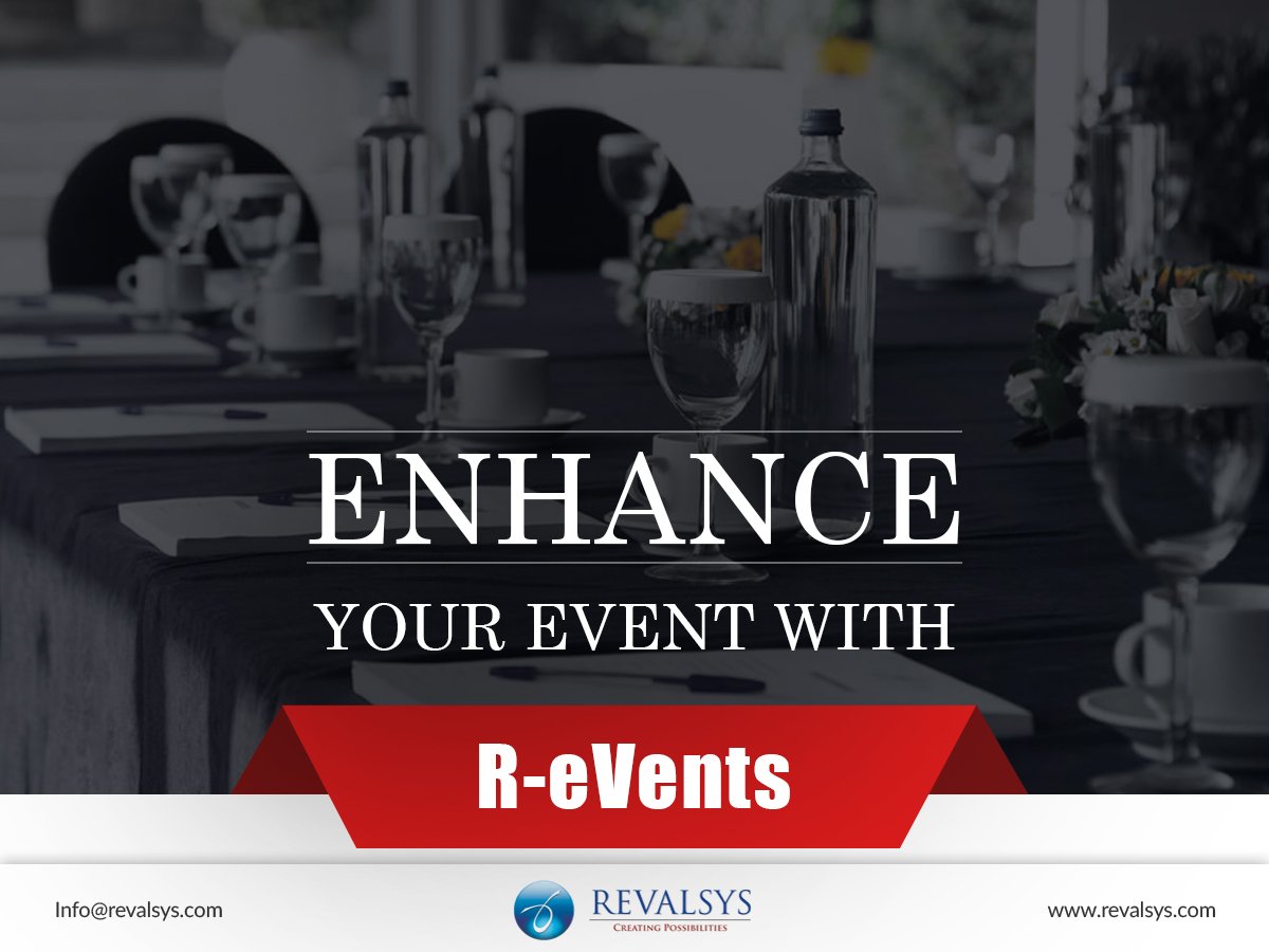 Enhance your event with R-eVents
revalsys.com/solutions/reve…

#revalsys #revents #corporateevents #conference #events #neocon2019 #corporateeventsportal #portaldevelopment #technology