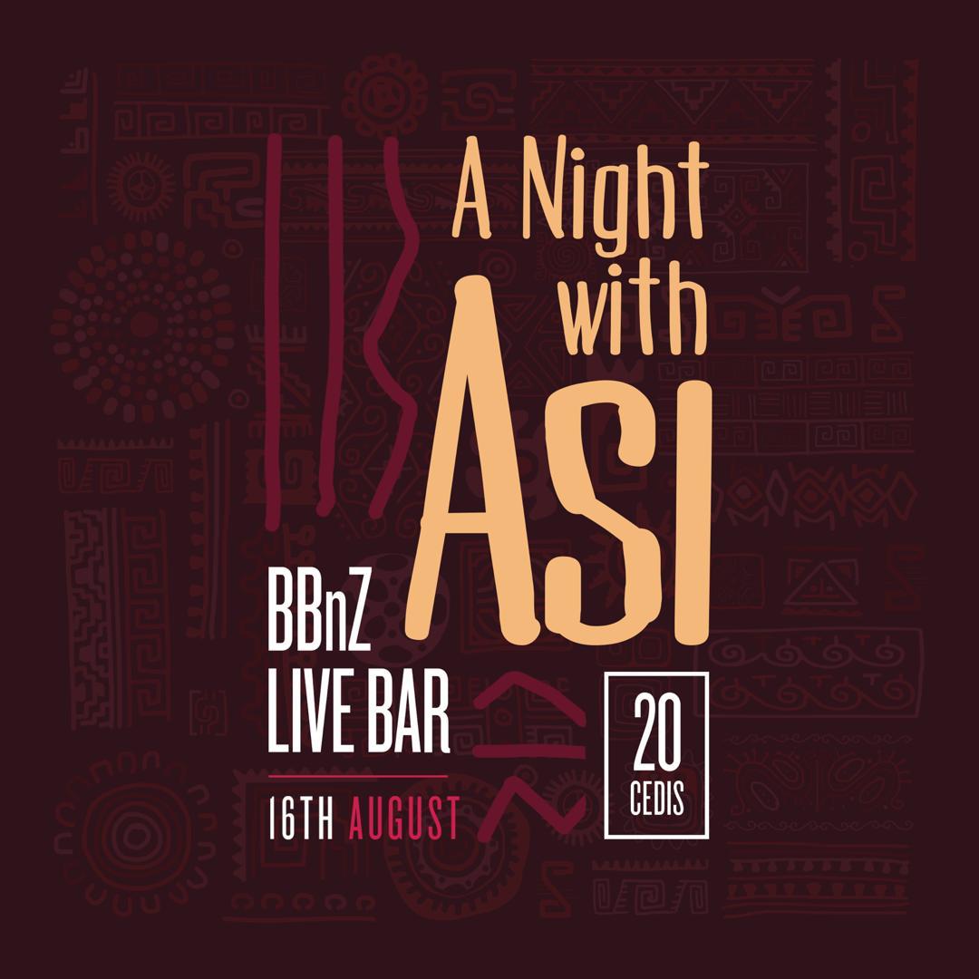 Networkgh_'s tweet photo. You can't miss this for anything. #nightwithasi @asi_renie @jazzandqoke https://t.co/JRlOTslxP5