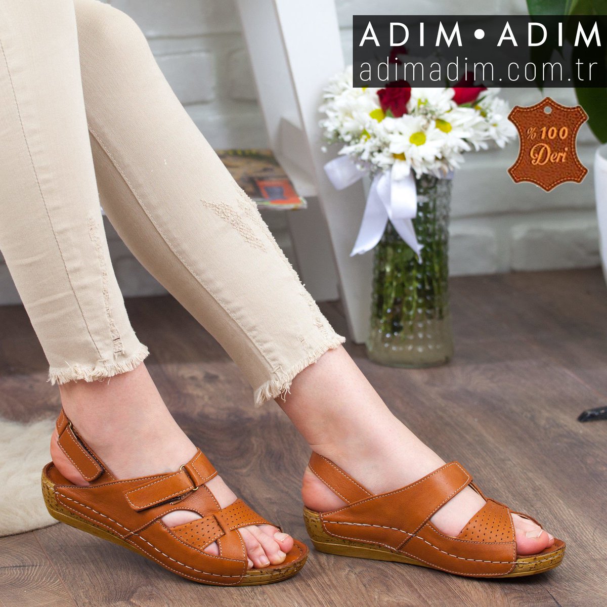 adimadimcomtr's tweet photo. ••• Derimiss Kadın Dolgu Topuklu Sandalet  •••
❗ Fiyat: 139,99 TL
🌸 %100 Hakiki Deri
📏 Numara: 36 - 40
👢 Topuk Yüksekliği: 4 cm
 🎨 Renk: Taba
📌 Ürün Kodu: A172YTRK0004
Detaylı incelemek için👇
https://t.co/N636OnJkZl
 #adimadimayakkabı #adımadımtarzıyakala https://t.co/PSc2WxoEZa
