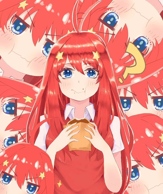 ✨よっしー✨さんがTwitterに投稿した中野五月(五等分の花嫁)のイラスト。