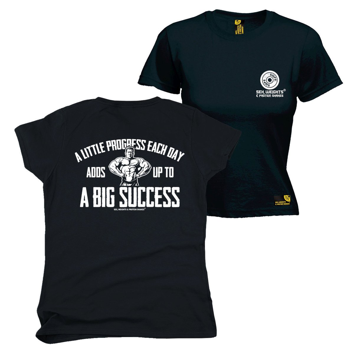 SWPSApparel's tweet image. FB Sex Weights and Protein Shakes Gym Bodybuilding Tee - A Little Progress - Womens Fitted Cotton T-Shirt Top T Shirt #building #gym
£9.96
➤ tinyurl.com/y6suqjby