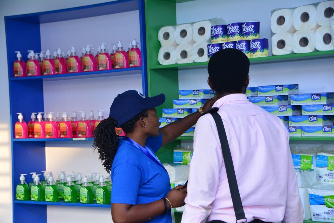 TrustindLtd's tweet photo. The Rwanda International Trade Fair is back!
Come Check out our stand Already. All our products are available at affordable prices.
#MadeInRwanda
#RITFAt22 #ExpoRwanda19 #rwot https://t.co/jK1MEa04Ez
