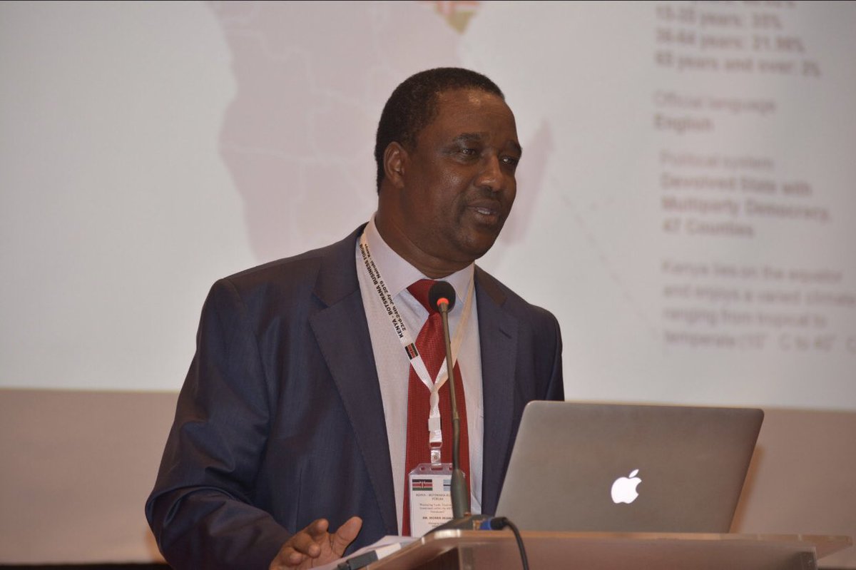 InvestKenya_'s tweet photo. Happening now: #KenyaBotswanaBusinessForum. The forum seeks to further deepen trade and investment between both countries. #investment. cc: @kenya_chamber, @ForeignOfficeKE @Trade_Kenya, @IndustryKE, @IndustryKE @KenInvestMD https://t.co/AjPiRQb7RZ