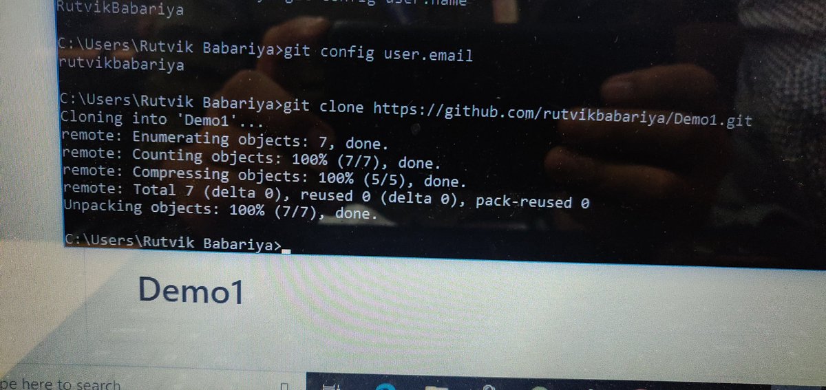 RutvikBabariya7's tweet image. This is how I make clone in GitHub..
#initialization
#MLHLocalhost
#developerstudentsclubpu
#developerstudentsclub
@MLHacks
@github
@DSC_PU