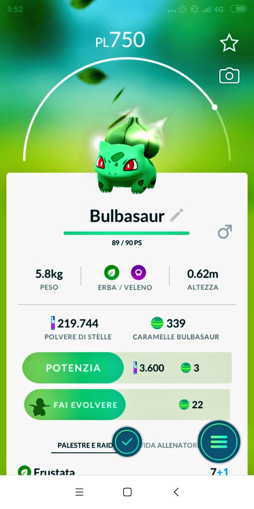 MajoraM4sk's tweet image. Primo incontro con il #TeamRocketGo .

🌿 #Bulbasaur  purificato! 

#PokemonGO #Teamrocket
