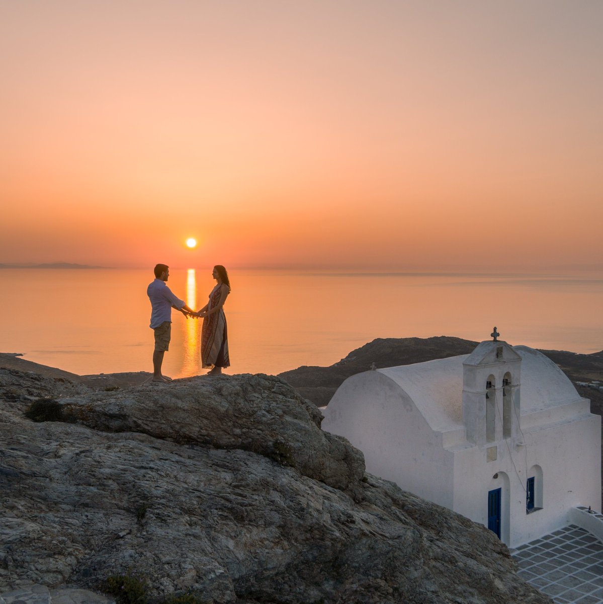 #sunrise time😍 #Serifos island, #greekislands