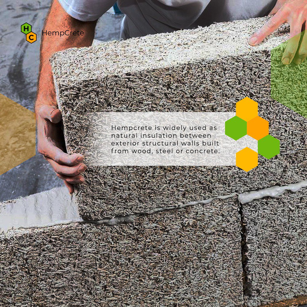 CreteHemp's tweet photo. Energy efficient hempcrete is the best choice for building material owing to it's high insulation value.
Visit - https://t.co/xNklqPSasl for more .
.
.
#hempleaves #environment #cannabis #usa https://t.co/83UJwooscH