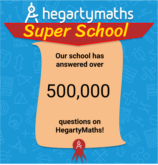 derbymoormaths's tweet photo. Delighted to say that we have become a Hegarty Maths Super School. We are incredibly proud of our students who have answered over 500,000 questions! #Achievement @DerbyMoor @hegartymaths https://t.co/icfwXxy2js
