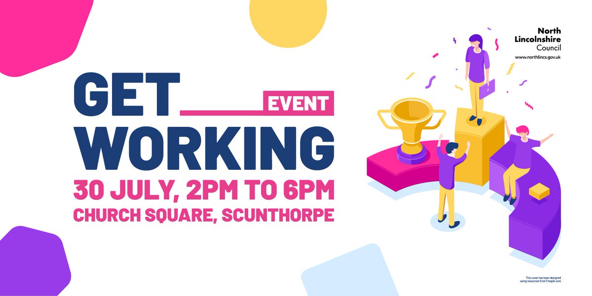 NorthLincsCNews's tweet photo. One week to go until the Get Working event ‼️📢 If you know of anyone who might need help, advice and guidance to 'get working', then let them know about this event! https://t.co/jYDibFBWj6 https://t.co/gxXZXN6HfP