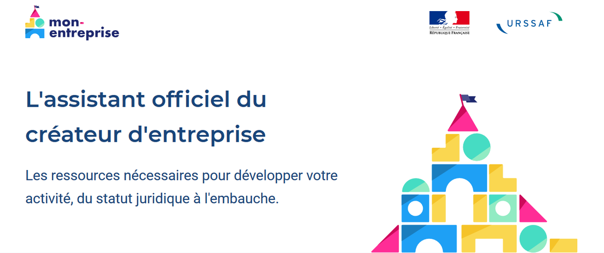 #Innovation #mardiconseil : 💻 http://mon-entreprise.fr est le site développé par les #Urssaf et l’incubateur des services numériques de l’Etat afin de guider les créateurs d’entreprise en toute simplicité . Consultez-le sans plus tarder ! 👍