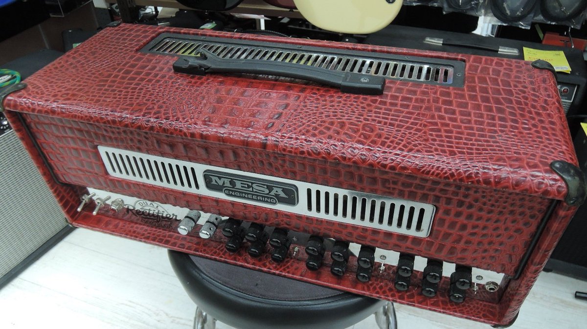 1484_shinjuku's tweet image. 【1階中古アンプNEWS】
7月末まで!!デジマート限定!!MESA/BOOGIEの中古ヘッドアンプDUALRECTI SOLO 100W RED CROCODILEを税込102,600円にて販売中!!この機会をお見逃しなく!!
#MESABOOGIE #デジマートセール #digimart
digimart.net/cat12/shop1484…