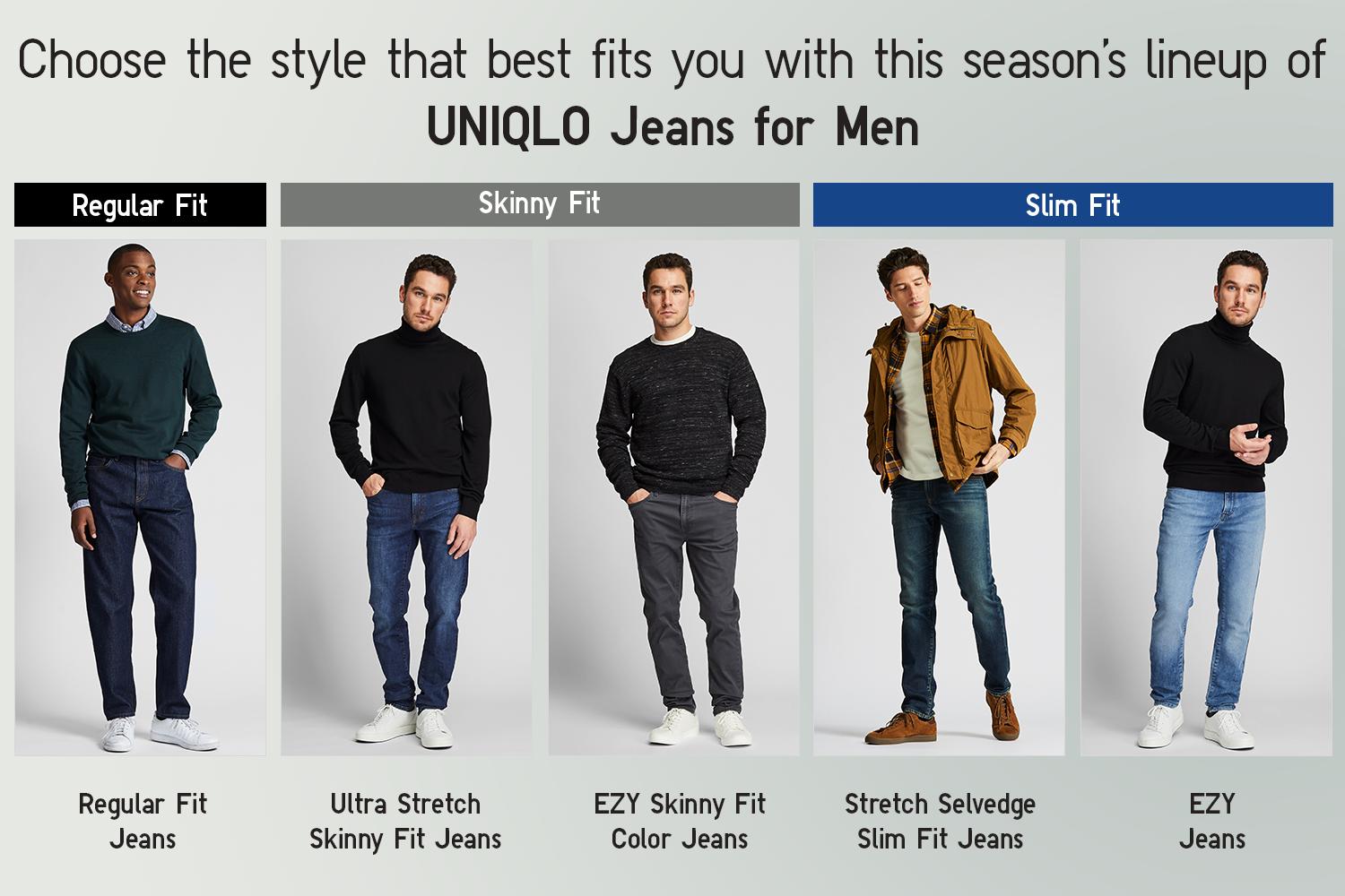 uniqlo ezy skinny fit jeans