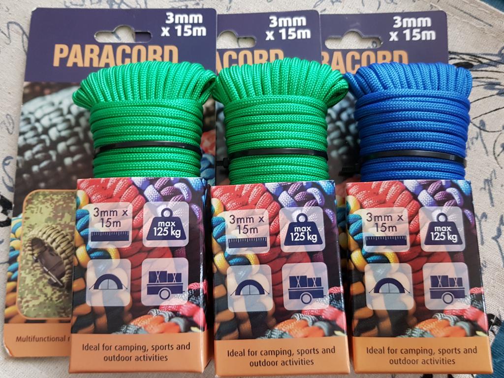 Paracord 3mm x 15m