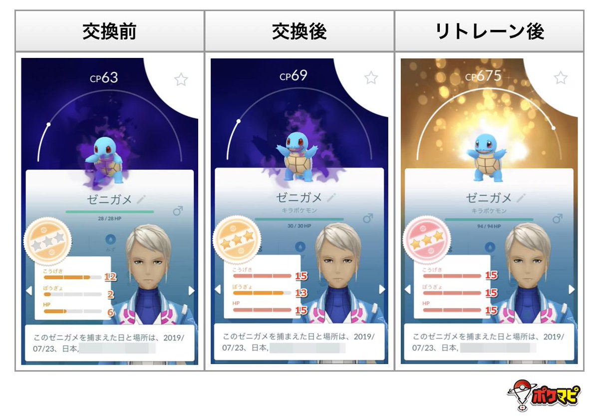 おすすめ ポケモンgo リトレーン 【ポケモンGO】シャドウポケモンを3匹リトレーンするタスクの報酬ポケモンと達成方法｜ポケらく