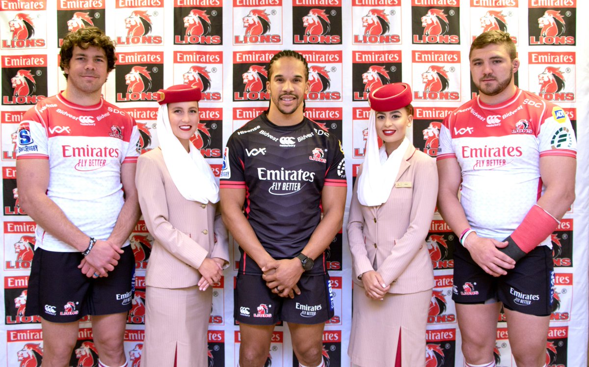 @emirates & Lions Rugby Company with EPS (Pty) Ltd. today announced the renewal of the Emirates Lions Vodacom Super Rugby team title sponsor contract, continuing a successful relationship that began in 2015. #LionsPride #FlyEmiratesFlyBetter
