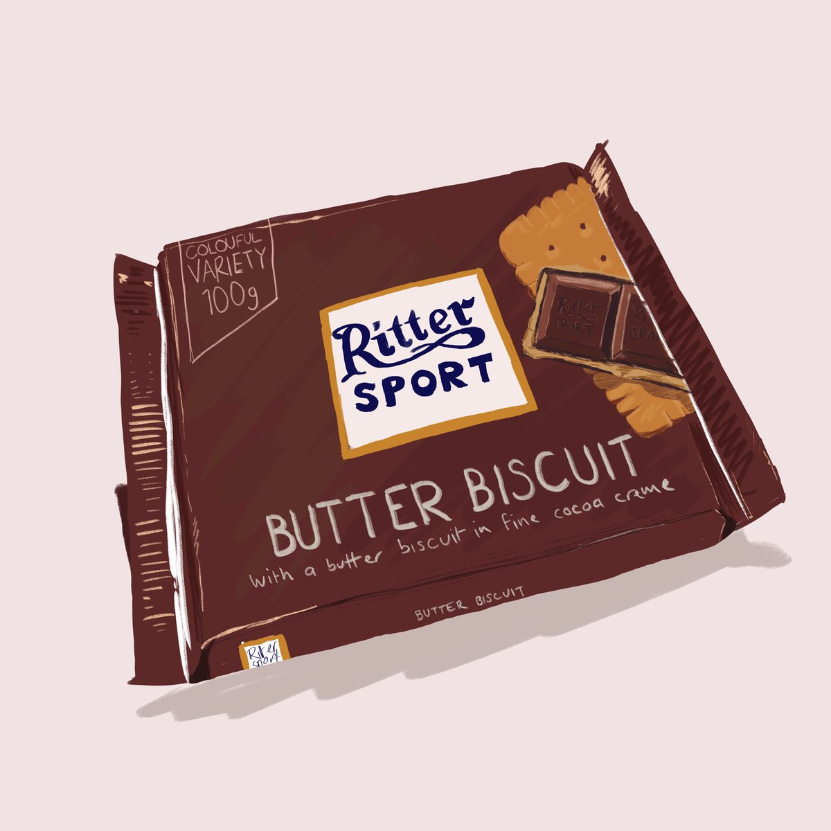 Butter Biscuit is one of the all time classic  @ritter_sport bars. I know it has a lot of fans out there
