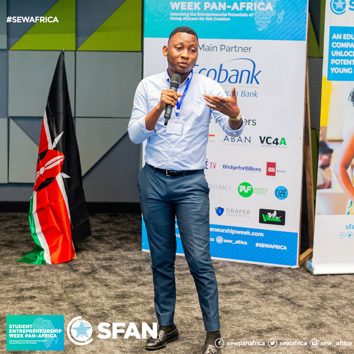💫After the EPIC first day of @SEWAfrica, our expectations are super high for today! Let's do this!!

🚀Day 2 starts at 9:30 am. Take a look at the agenda here: studententrepreneurshipweek.com

#SEWAfrica #TheFutureIsHere #AfricaIsHere #StarsWeAre #SDGs
