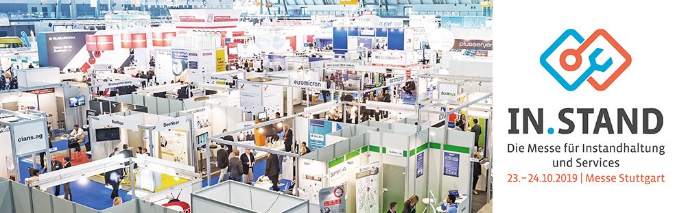 Wenn Sie am 23/24.10.19 bei der IN.STAND, der neuen Messe für Instandhaltung und Service in Stuttgart dabei sein möchten, gibt es hier Freikarten messe-stuttgart.de/mts/instand201… 

#SAPPM #mobileInstandhaltung #Instandhaltungsportal #InforEAM #GIS #IBMMaximo