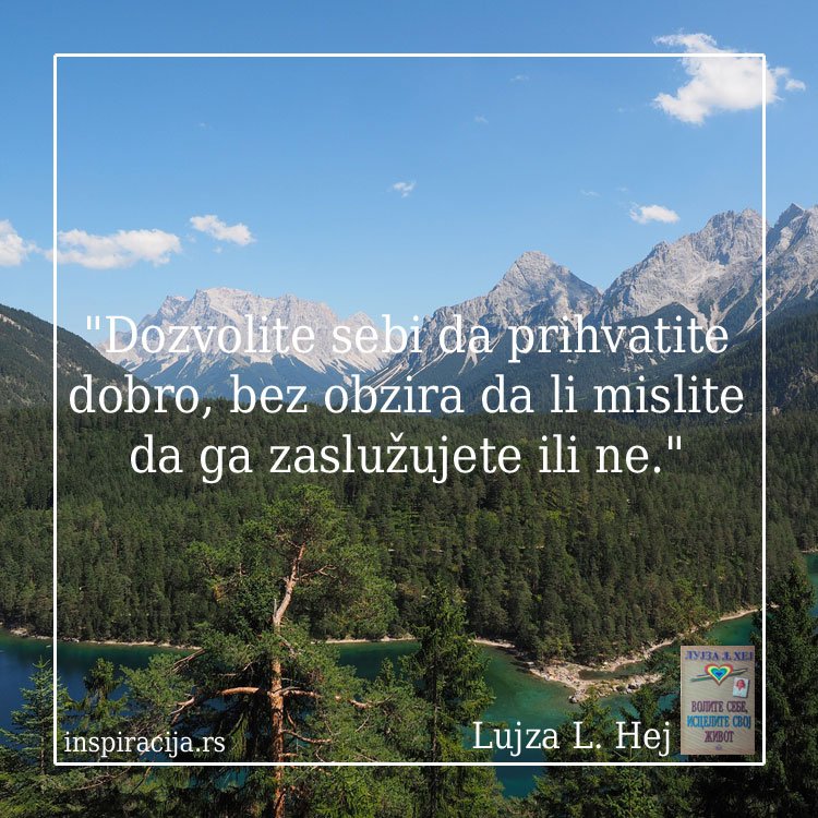 Citati_Knjige's tweet photo. #inspiracija Lujza L. Hej: Volite sebe, iscelite svoj život https://t.co/evrjnoO8lo @Citati_Knjige #verovanja #promena https://t.co/ZVwLUAUtpD