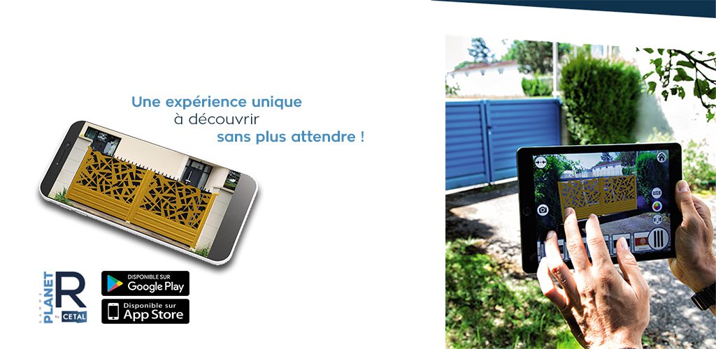 Découvrez notre nouveau configurateur boosté à base de réalité augmentée. Plus réactif, plus simple, plus immersif grâce à ARKit et ARCore !  
"Planet'R" est disponible sur Apple Store et Google Play ! #AR #augmentedreallity #arkit #arcore #Retail
