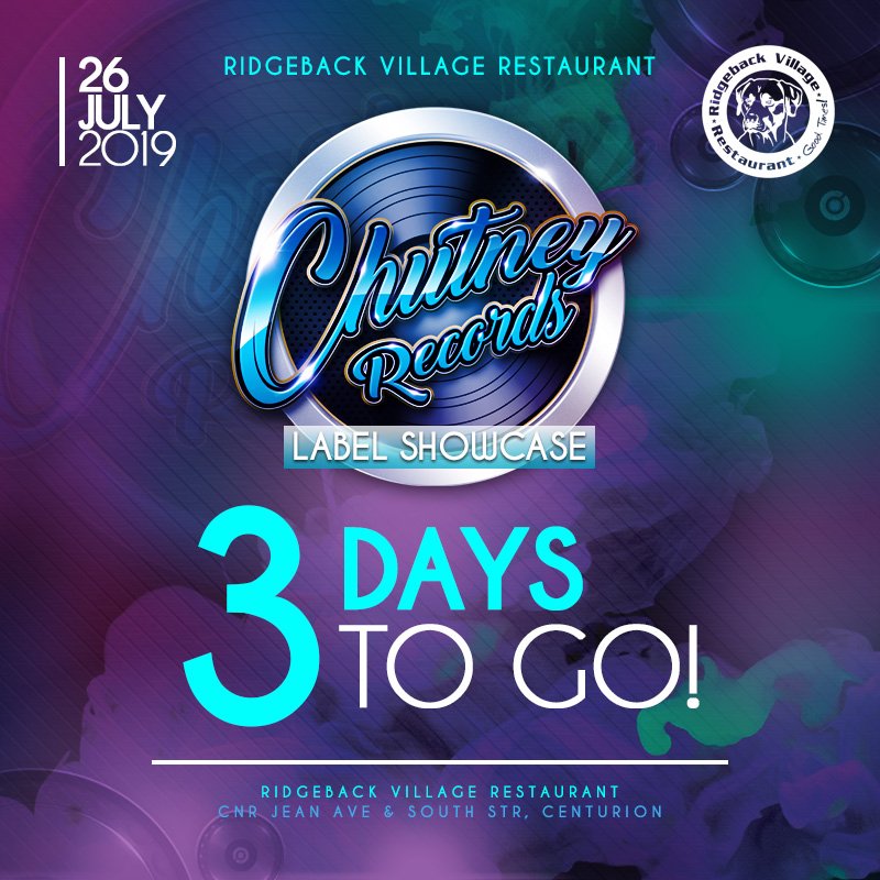 RidgebackV's tweet image. JUST 3 DAYS TO GO TILL THE CHUTNEY RECORDS SHOWCASE!!!!!

Get your tickets while you still can

facebook.com/events/3498338…