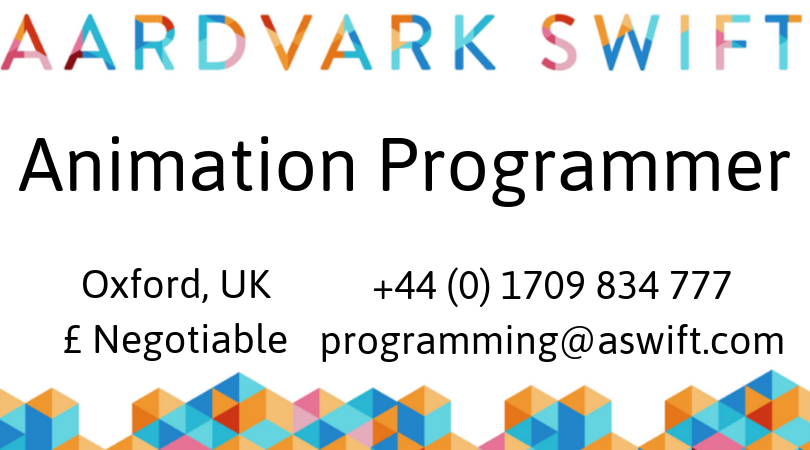 Kirstttttxo's tweet image. Do you or someone you know have
🎮 Strong C/C++ skills
🎮 AAA experience
🎮 Ability to write clear and maintainable code and are comfortable working with a large existing codebase?
#animation #animationprogrammer #animationengineer #codebase #programming #programmer