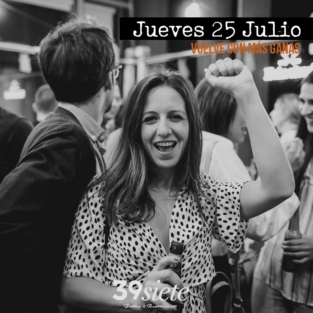 🌞 Este jueves SÍ QUE SÍ 🌞 25 de Julio vuelve la #HeinekenSunsetParty de 39siete. La de siempre, renovándonos para ofreceros el mejor evento de las noches veraniegas de nuestra ciudad ✨

Con la colaboración de nuestros habituales  💿#DJKaefe y #DJCuéllar📀 ¿Te lo vas a perder?