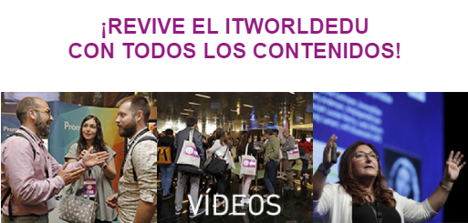 Ya están disponibles todos los vídeos de las sesiones del #ITworldEdu11
Si quieres consultar una ponencia en concreto o revivir todos los contenidos👉🏻📹 itworldedu.com/programa/