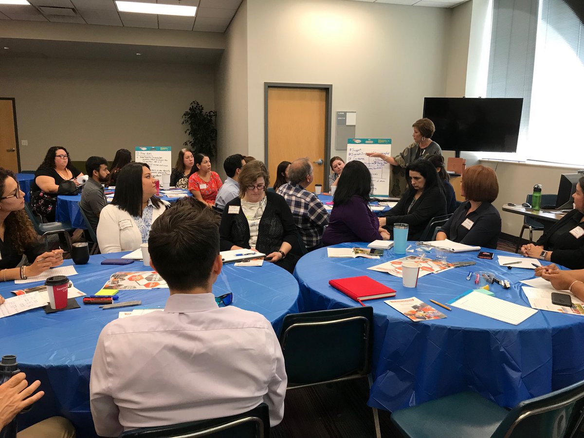 UTRGVAA's tweet photo. Academic Affairs working on our Campus Climate action plans. https://t.co/FUcjNAwx3U