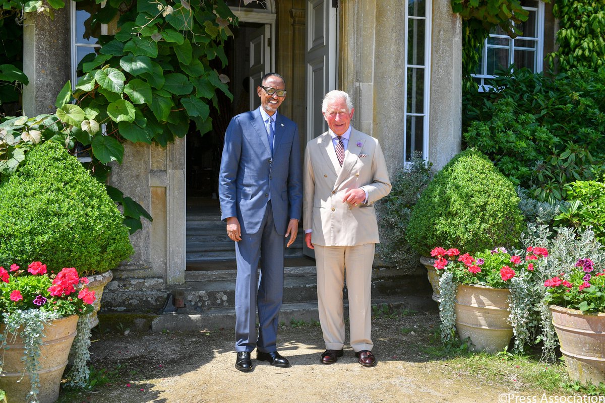 The Prince of Wales today received the President of Rwanda, <a href="/PaulKagame/">Paul Kagame</a>, at Highgrove House.