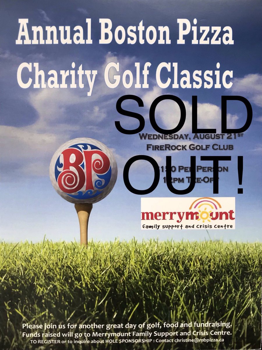 Looking forward to another wonderful BP London Charity Golf Classic in support of @_Merrymount_ ! A huge thank you to our supporters and sponsors! <a href="/FireRockGC/">FireRock Golf Club</a> 
#BPCharityGolfClassic #community #soldout #forthekids #thankyou #ldnont