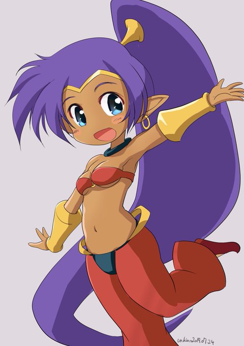 今日のシャンティさん。

#shantae 