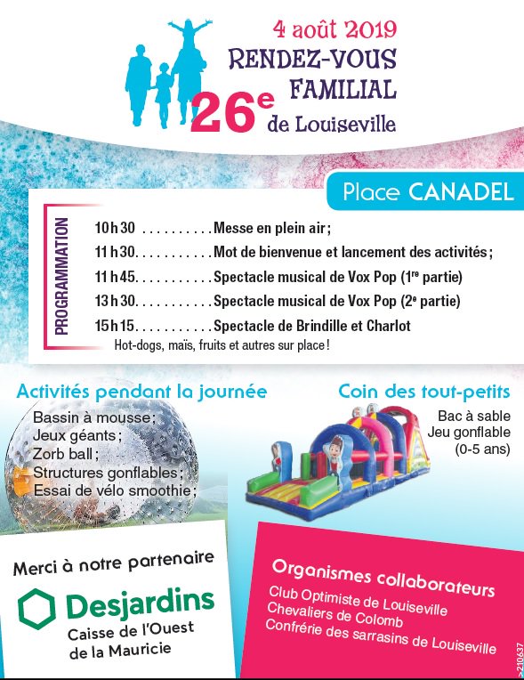 Un mois d'août animé à #Louiseville
 1031fm.ca/nouvelles/2019… #Mauricie