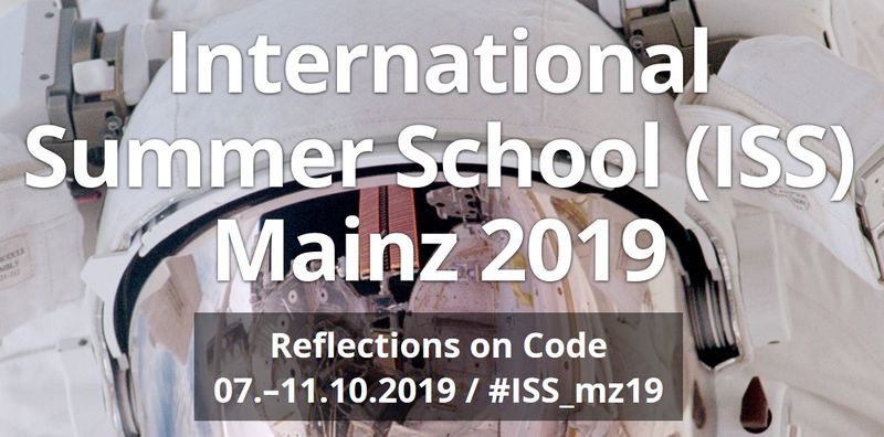 _mainzed's tweet photo. #ISS_MZ19 ist im Anflug. Nicht nur die neuen @DiginautenMainz sondern auch 15 Freiwillige dürfen vom 7. bis 11. Oktober @adwmainz unsere International Summerscholl #DigMeMainz besuchen. Thema dieses Jahr
"Reflections on Code"
Alle Infos jetzt online:
https://t.co/eMX1jQGLjU https://t.co/pf7jsO1nID