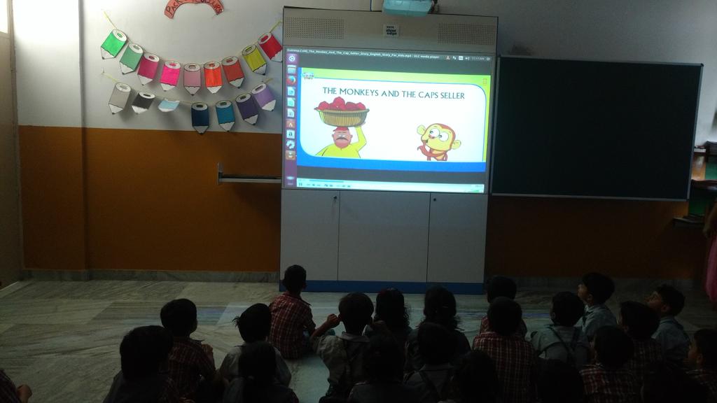 JyotikaMorris's tweet image. RGS Noida celebrates Literary Week Day 2 #storyofthedaymonkeyandcapseller #audiovisuallearning #happylearning #speakimgandlisteningskills @SupritiChauhan @RGSNoida @NehaSingh