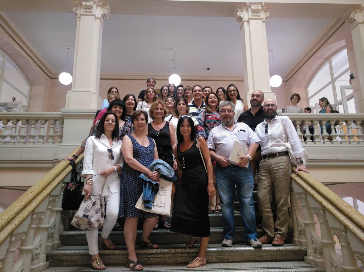 Los representantes de Psicología Jurídica de los COP en la reunión del IV Congreso Nacional de Psicología en Vitoria #CNP2019