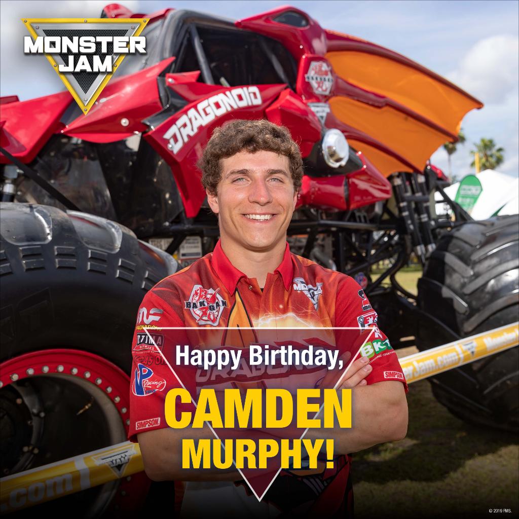 Camden Murphy Monster Jam Driver