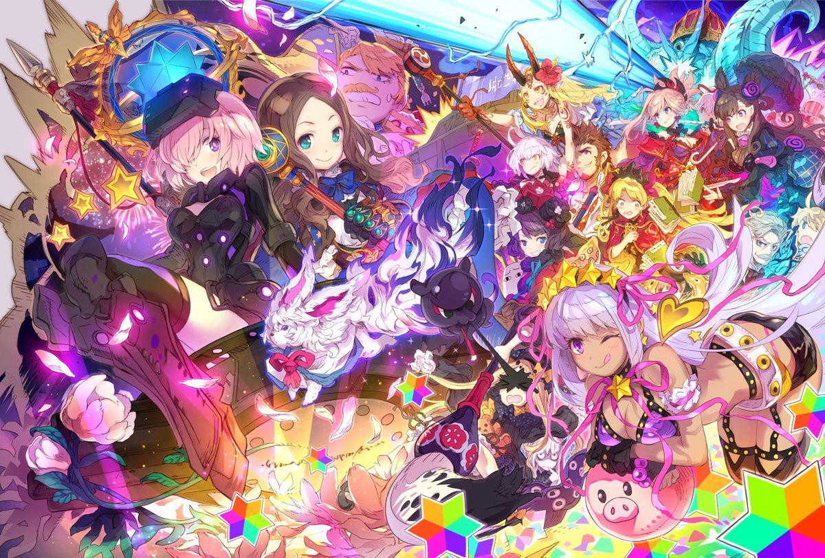 はく お仕事募集中 Kadokawa様より7 26発売の Fate Grand Order電撃コミックアンソロジー Re 01 にてカバーイラストを描かせていただきました 宜しくです T Co Bzao9epimm Fgo Fgo4周年 T Co Jbmgwvi4wz