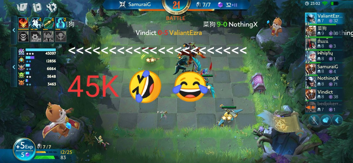ez_moka's tweet photo. Insane 45k damage by only one hero!!! #Famine
@PlayChessRush @rush_chess @ChessRushES #ChessRush #FunChessRush https://t.co/Yyd5d0cFZP