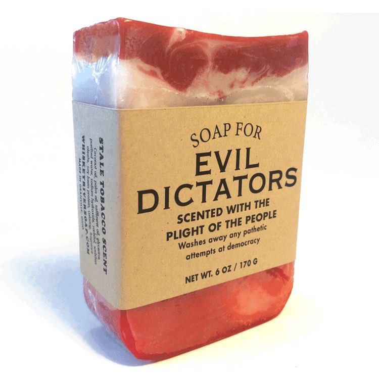 sophielinksu's tweet photo. @KLGLASS2 @GlenHarp1 Evil Dictators Scented with the plight of the people. Washes away any patriotic attempt at democracy. #TrumpCrimeFamily #TramplePredatoryCapitalism #PCP45 #PredatoryCapitalistPlaybook #ConManDon https://t.co/6uPme9tmqv
