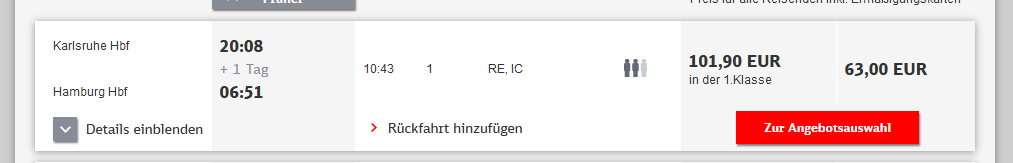 tiehmDev's tweet photo. @DB_Bahn Bei normaler Suche wird die Verbindung auch angezeigt, jedoch nicht im Sommerticket. https://t.co/dqUXxfsnPS