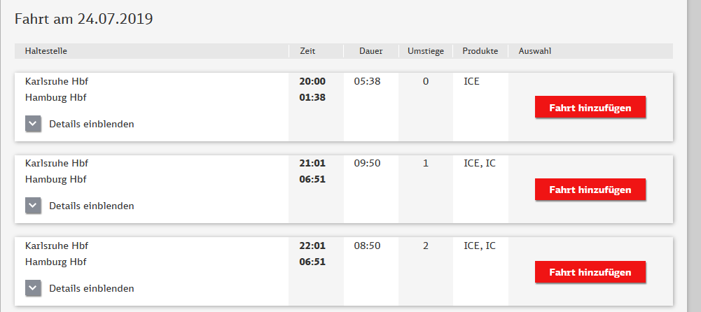 tiehmDev's tweet photo. @DB_Bahn Bei normaler Suche wird die Verbindung auch angezeigt, jedoch nicht im Sommerticket. https://t.co/dqUXxfsnPS