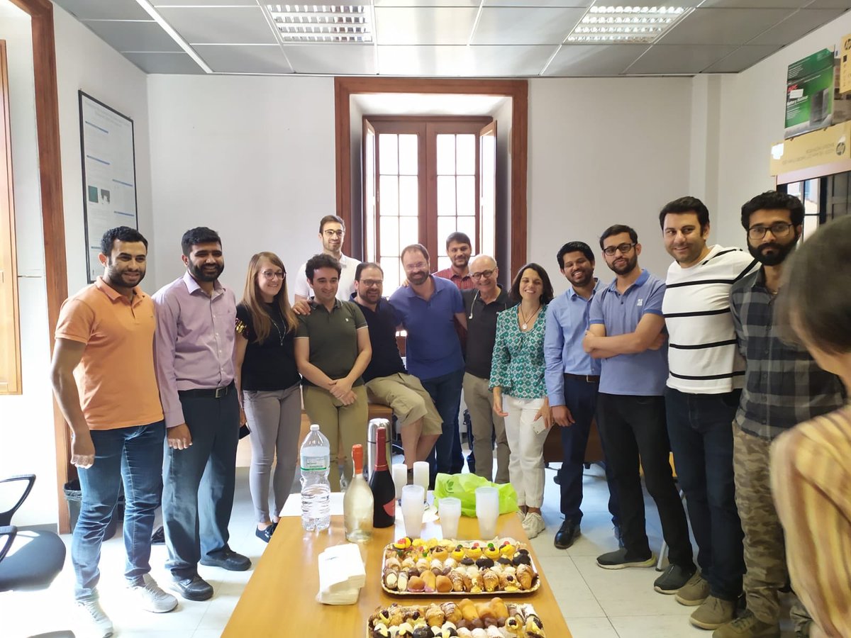 My great group of colleagues and students today welcome me back to work after campaigning for UniSannio rectorate. I didn’t get the office, yet I got a thrilling personal success and plenty of new friends and supporters among professors and staff. Very proud of it.