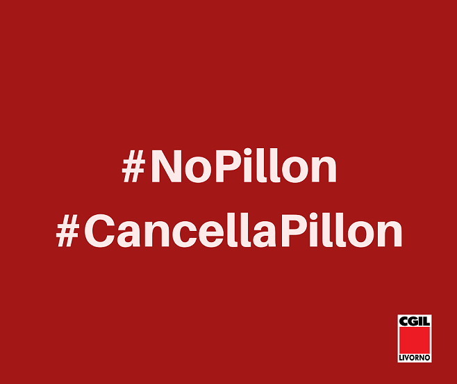 #noPillon
Non ne vogliamo sentire più parlare....