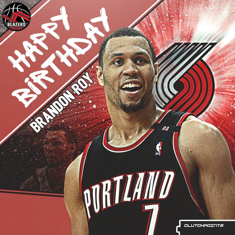 Join Blazers Nation in wishing former 3x All-Star, Brandon Roy, a happy 35th birthday!    